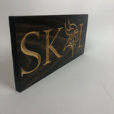 Skol Sign - Minnesota Sport - Carved Wood Sign - Unique Gift - MN Football - Sports Sign - Sports Decor - Skol Plaque - Football -